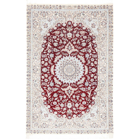 Nain 6la 127x191 Cm Nain 6la, Persia, Hand-spun Wool And