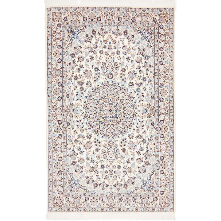Hand Made Rug Nain 9la Persia 130x207 Ivory Pow