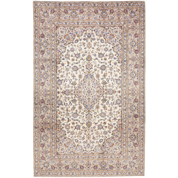 Tappeto Originale Kashan Persia 204x322 Avorio