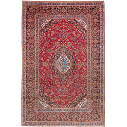 Hand Made Rug Ardakan Persia 198x298 Red Dark B