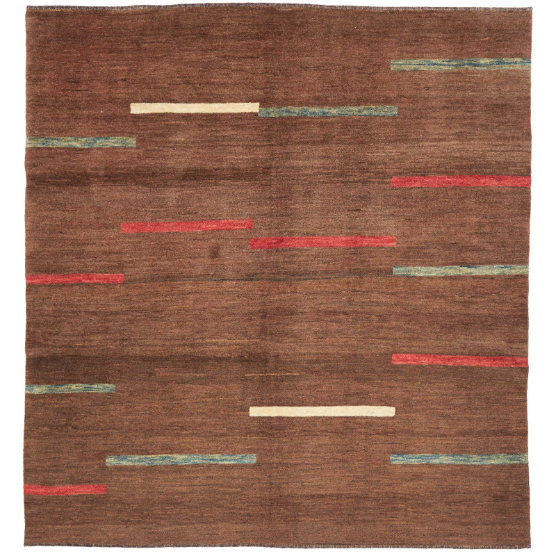 Gabbeh Fine 220x234 Cm Gabbeh Fine, Persia, Hand-carded