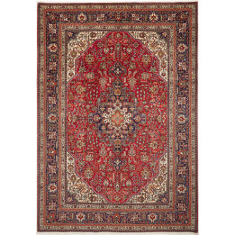 Tappeto Originale Tabriz Persia 200x300 Rosso B