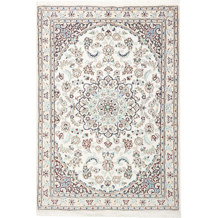 Hand Made Rug Nain 9la Persia 102x145 Ivory Dar
