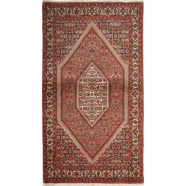 Hand Made Rug Bidjar Persia 110x166 Brick Red I