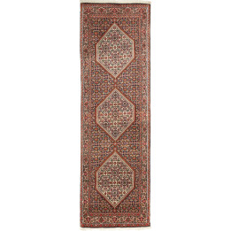 Hand Made Rug Bidjar Persia 72x235 Rust Red Bei