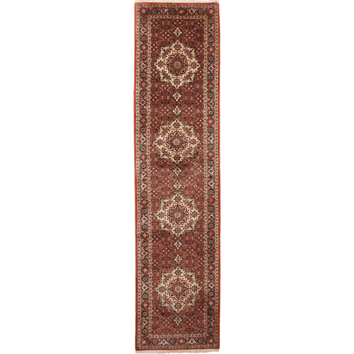 Tappeto Originale Bidjar Persia 75x310 Rosso Ma