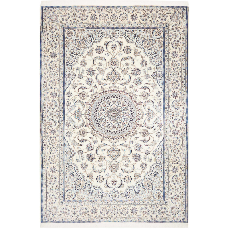 Nain 9la 194x297 Cm Nain 9la, Persia, Hand-carded Wool And