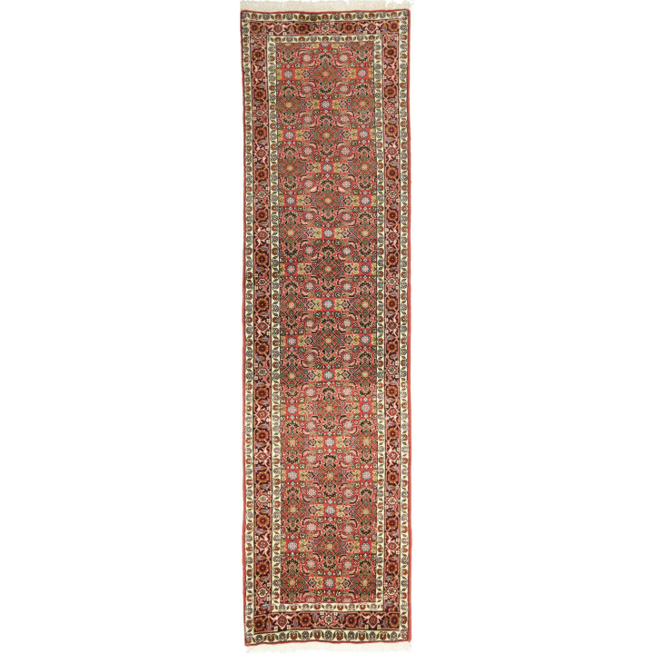 Tappeto Originale Zandjan Persia 64x245 Rosso M