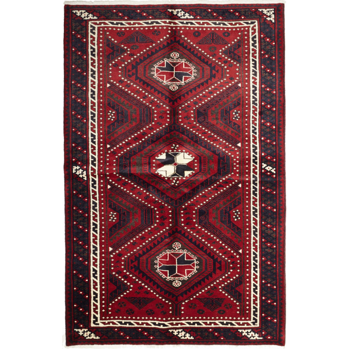 Tappeto Originale Lori Persia 170x265 Rosso Scu
