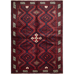 Hand Made Rug Lori Persia 186x260 Dark Red Dark