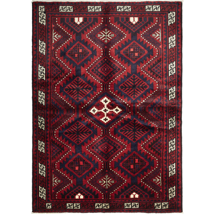 Tappeto Originale Lori Persia 186x260 Rosso Scu