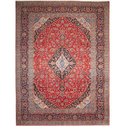 Hand Made Rug Ardakan Persia 293x407 Red Dark B