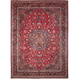 Tappeto Originale Mashad Persia 290x392 Rosso B