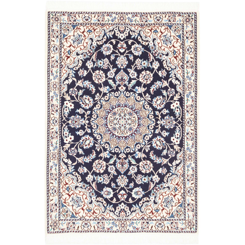 Nain 9la 80x117 Cm Nain 9la, Persia, Hand-carded Wool And