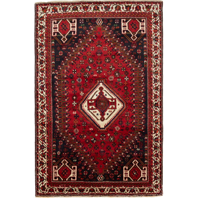 Shiraz 160x250 Cm Shiraz, Persia, Hand-carded Wool, Cotton