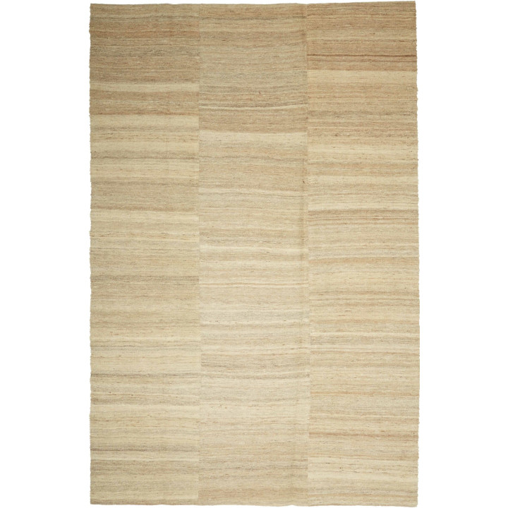 Hand Made Rug Modern Kilim Persia 198x302 Beige