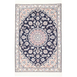 Nain 9la 81x120 Cm Nain 9la, Persia, Hand-carded Wool And