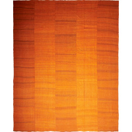 Hand Made Rug Kilim Patch Persia 316x393 Orange