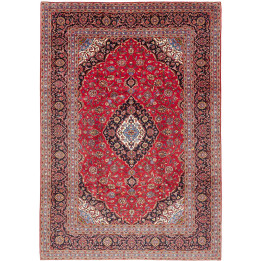 Hand Made Rug Ardakan Persia 243x342 Red Dark B