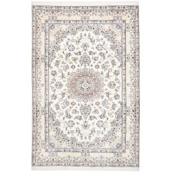 Nain 9la 202x306 Cm Nain 9la, Persia, Hand-carded Wool And