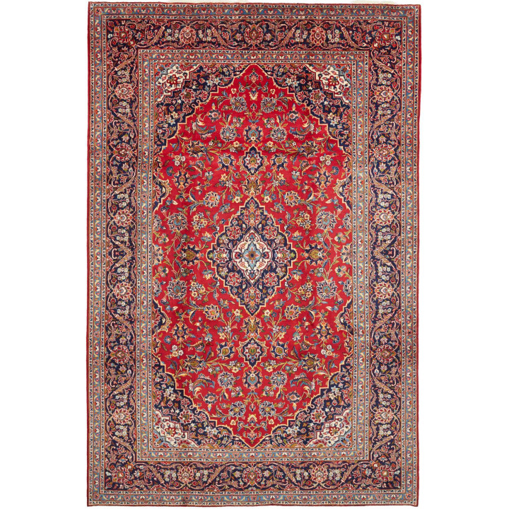 Hand Made Rug Ardakan Persia 245x372 Red Dark B