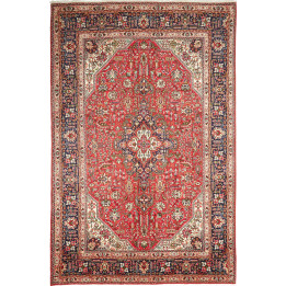 Tappeto Originale Tabriz Persia 206x300 Rosso B