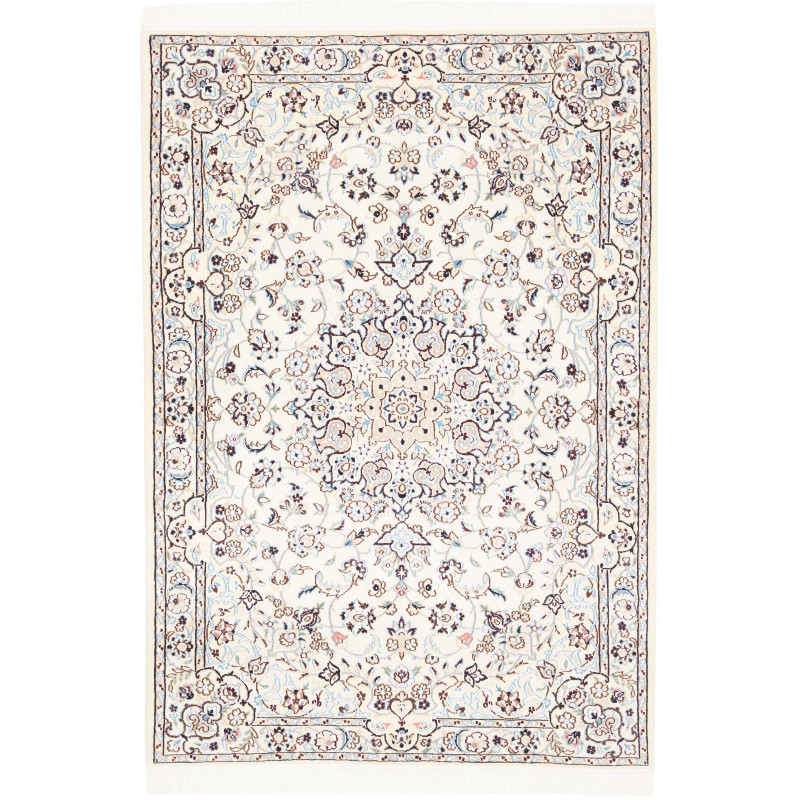 Nain 9la 102x150 Cm Nain 9la, Persia, Wool And Silk,