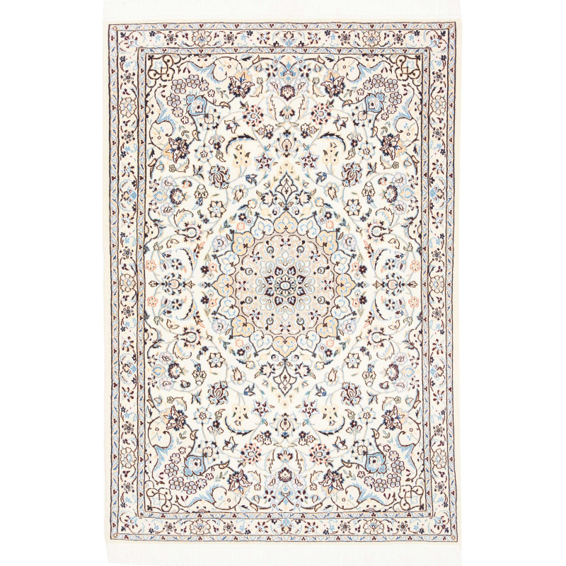 Nain 9la 104x153 Cm Nain 9la, Persia, Hand-carded Wool And