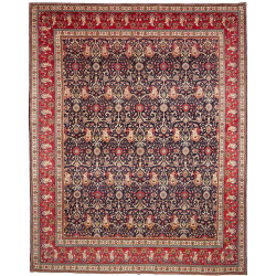 Tabriz 300x387 Cm Tabriz, Persia, Hand-carded Wool (cotton
