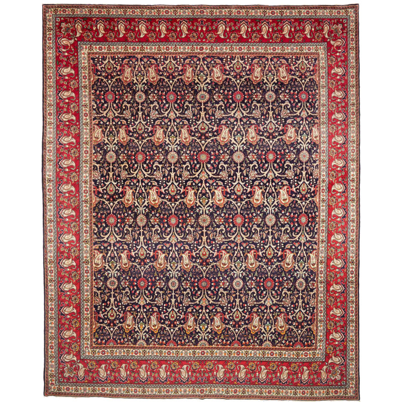 Tabriz 300x387 Cm Tabriz, Persia, Hand-carded Wool (cotton