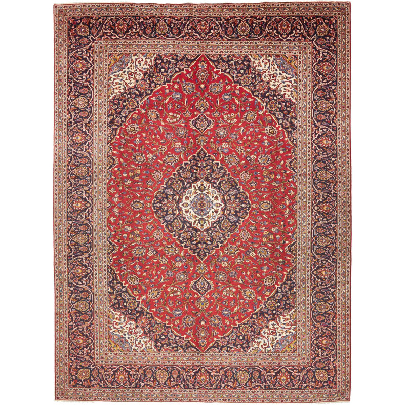 Ardakan 300x402 Cm Ardakan, Persia, Hand-carded Wool,