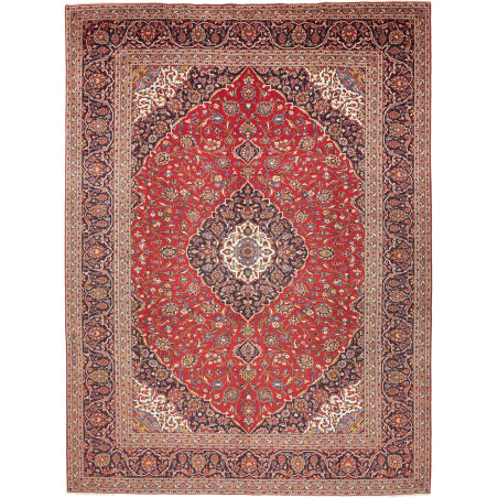 Ardakan 300x402 Cm Ardakan, Persia, Hand-carded Wool,