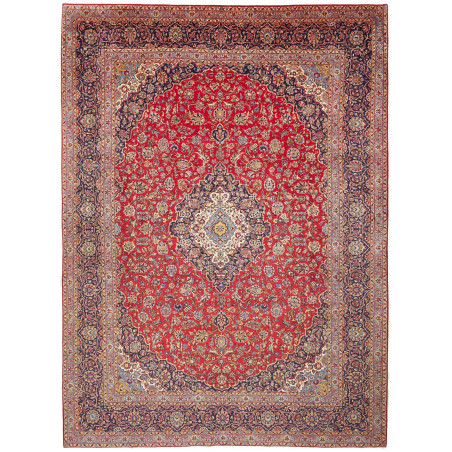 Ardakan 300x415 Cm Ardakan, Persia, Hand-carded Wool (warp: