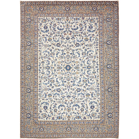 Kashan 306x430 Cm Kashan, Persia, Hand-carded Wool (warp: