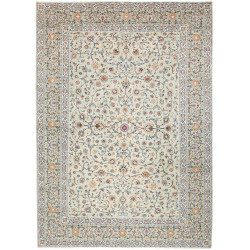 Kashan 260x370 Cm Kashan, Persia, Hand-carded Wool (warp:
