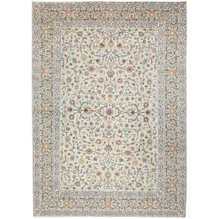 Kashan 260x370 Cm Kashan, Persia, Hand-carded Wool (warp: