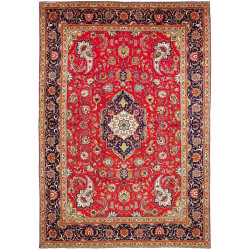 Tabriz 248x360 Cm Tabriz, Persia, Hand-carded Wool (warp: