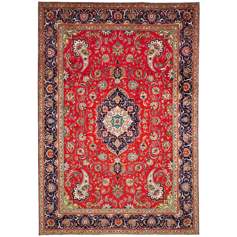 Tabriz 247x363 Cm Tabriz Persia Hand-carded Wool Cotton