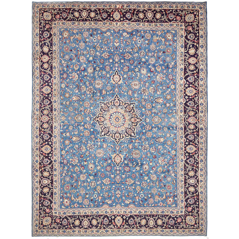 Kashan 296x395 Cm Kashan, Persia, Hand-carded Wool,