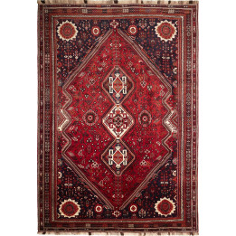Hand Made Rug Shiraz Fine Persia 220x323 Red Da