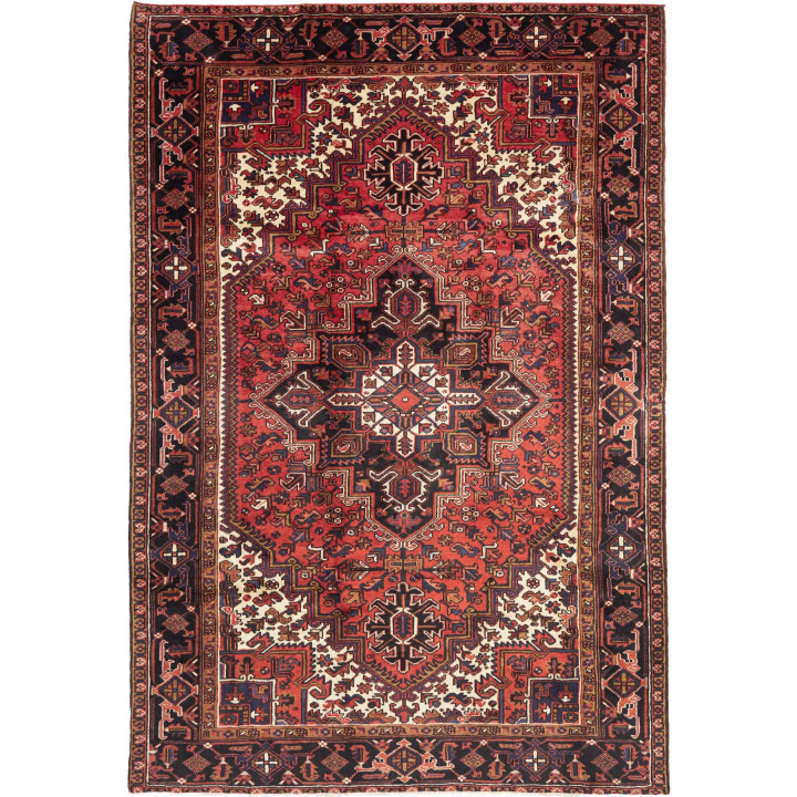 Hand Made Rug Gorawan Persia 202x292 Rust Red D