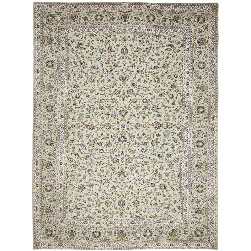 Kashan 310x412 Cm Kashan Persia Hand-carded Wool
