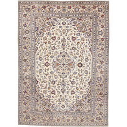 Tappeto Originale Kashan Persia 247x342 Avorio