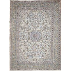 Kashan 300x410 Cm Kashan Persia Hand-carded Wool Cotton