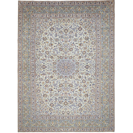 Kashan 300x410 Cm Kashan Persia Hand-carded Wool Cotton