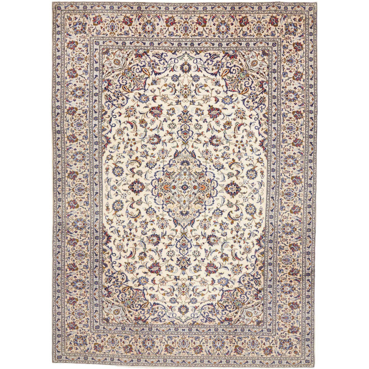 Tappeto Originale Kashan Persia 247x342 Avorio