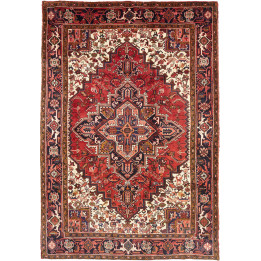 Hand Made Rug Gorawan Persia 206x300 Red Ivory