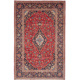 Hand Made Rug Ardakan Persia 195x297 Red Dark B