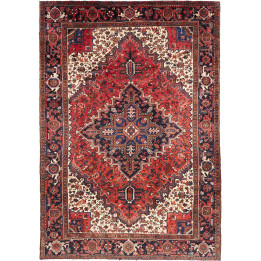 Tappeto Originale Gorawan Persia 212x298 Rosso