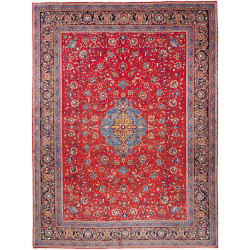 Sarough 300x400 Cm Sarough, Persia, Hand-carded Wool,